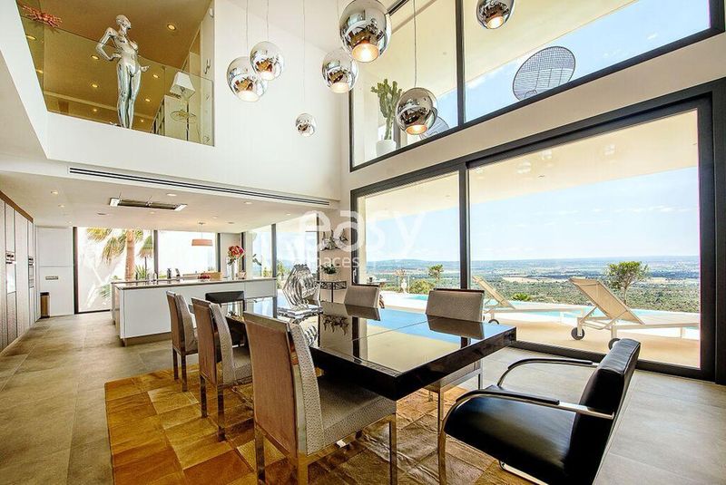 Extremely modern luxury villa ideally designed for professional photo shoots, located in Spain