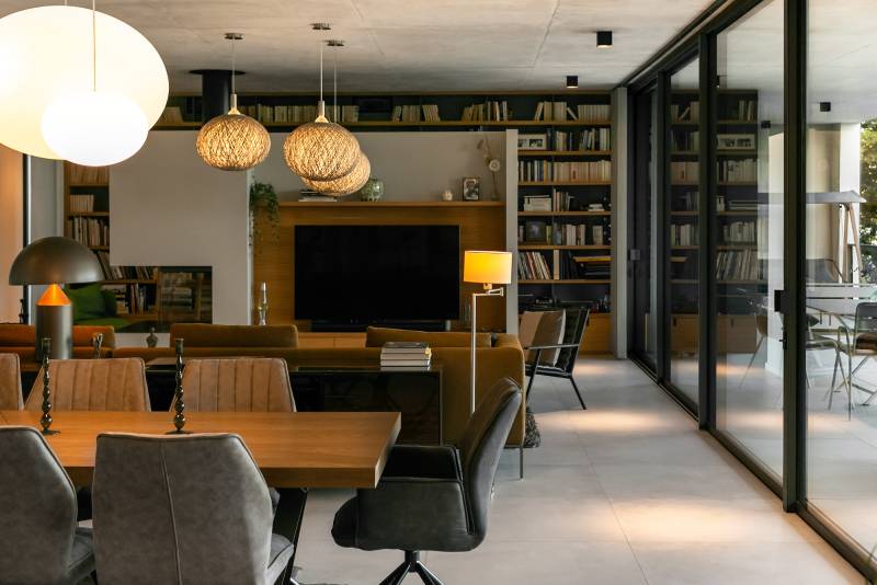 Contemporary house photo shoot in Montpellier FRANCE with modern architectural design