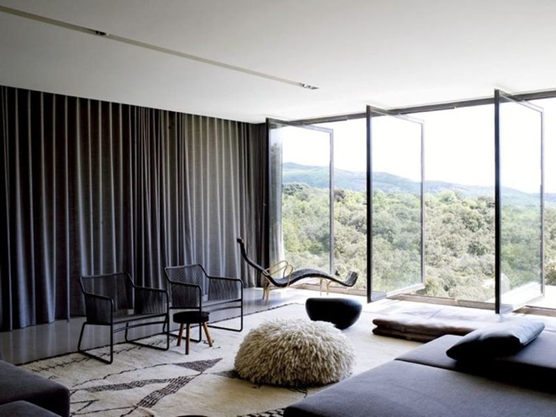 Contemporary filming location specifically designed and suitable for modern film productions and shootings