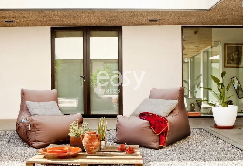 searching attentively for a suitable location to conduct a film production project