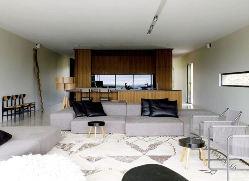 Scandinavian style decor perfectly suited for a photo shooting session with elegant and minimalist elements