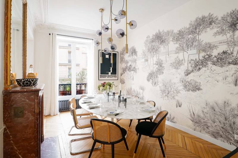 Paris Haussmann apartment for shooting and filming