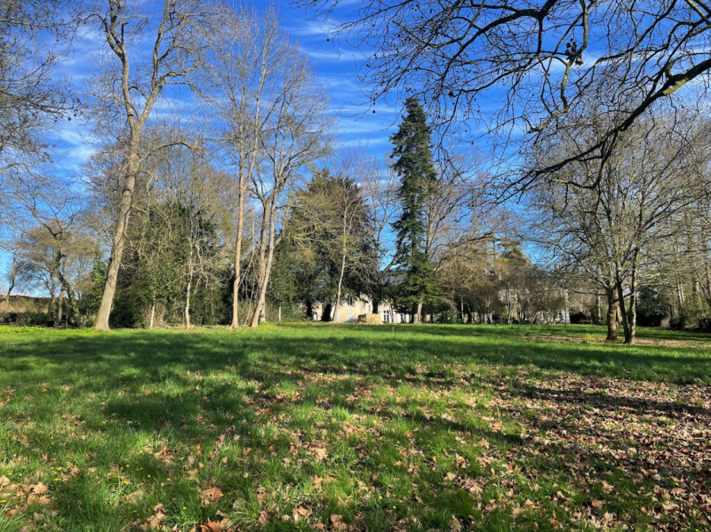 castle-style set for filming