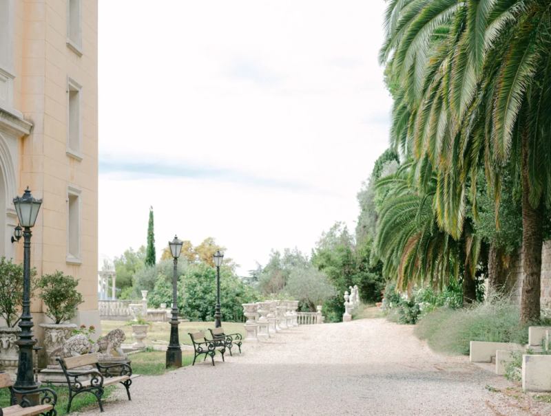 Chateau rental location for filming purposes in Cannes, France