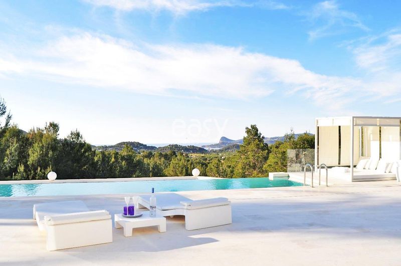 modern house available for rent exclusively for photo production in the beautiful location of Ibiza
