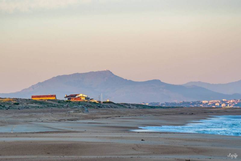 Beach location for filming in France - Biarritz area