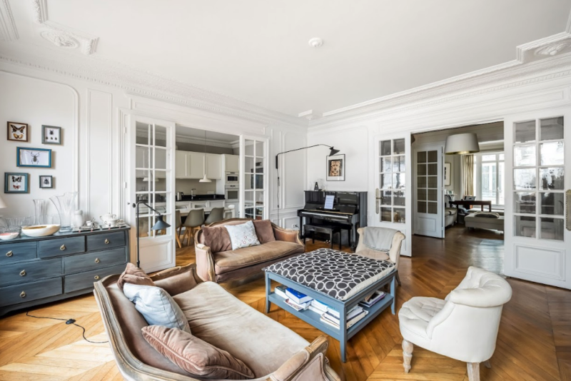 rent an apartment for an event in the center of Paris