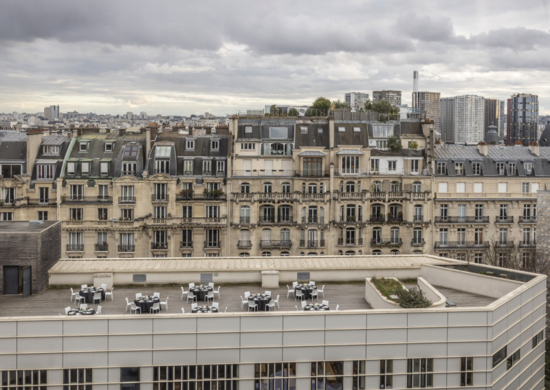 Rooftop in Paris, France Available for Professional Photoshoots and Creative Filming