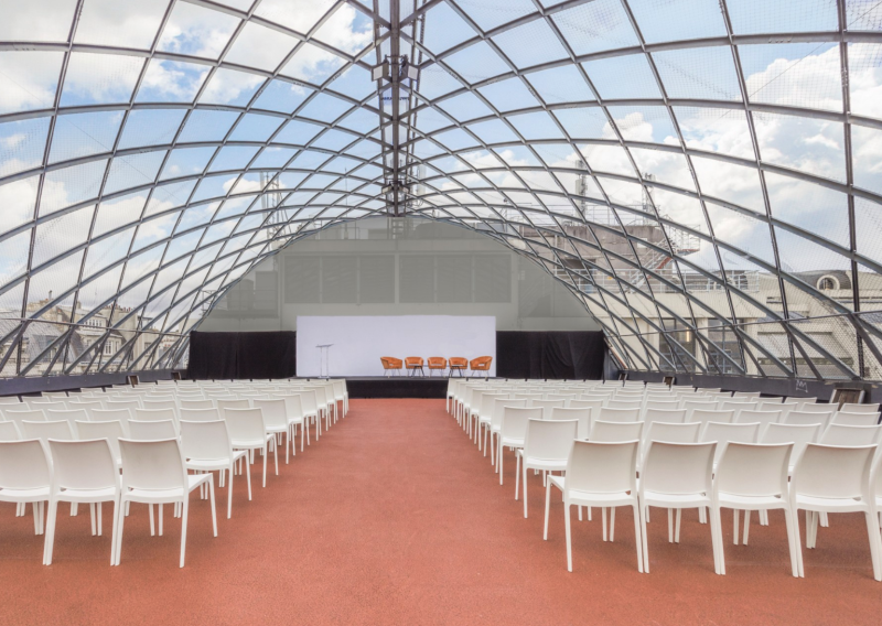 Rooftop in Paris, France, Available for Exclusive Private Events and Special Occasions