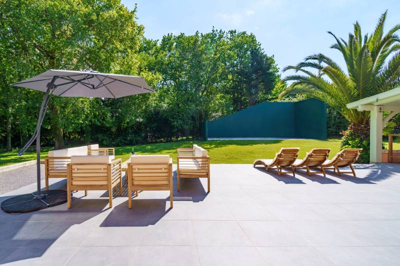 event venue with a beautiful garden space located in Biarritz, FRANCE