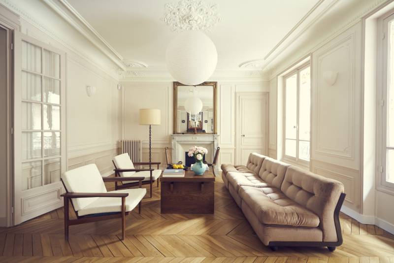 Renting a classic Haussmann-style apartment in the picturesque city of Paris, France
