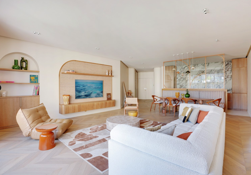 Parisian apartment available for rent in FRANCE ideally suited for professional photo shooting sessions