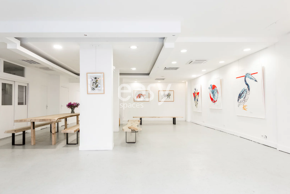 Showroom available for rent in the heart of Paris, France city center location