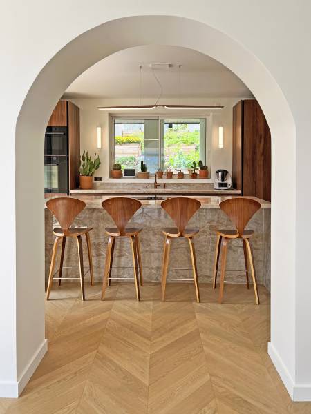 beautiful kitchen set designed specifically for professional filming in FRANCE