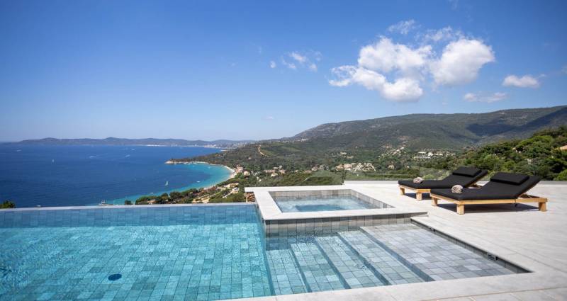 rent a villa with a swimming pool and sea view for filming in the Provence-Alpes-Côte d'Azur region of FRANCE