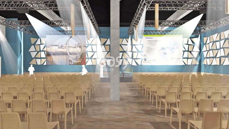 Event venue rental services available in the city of Nantes for various occasions