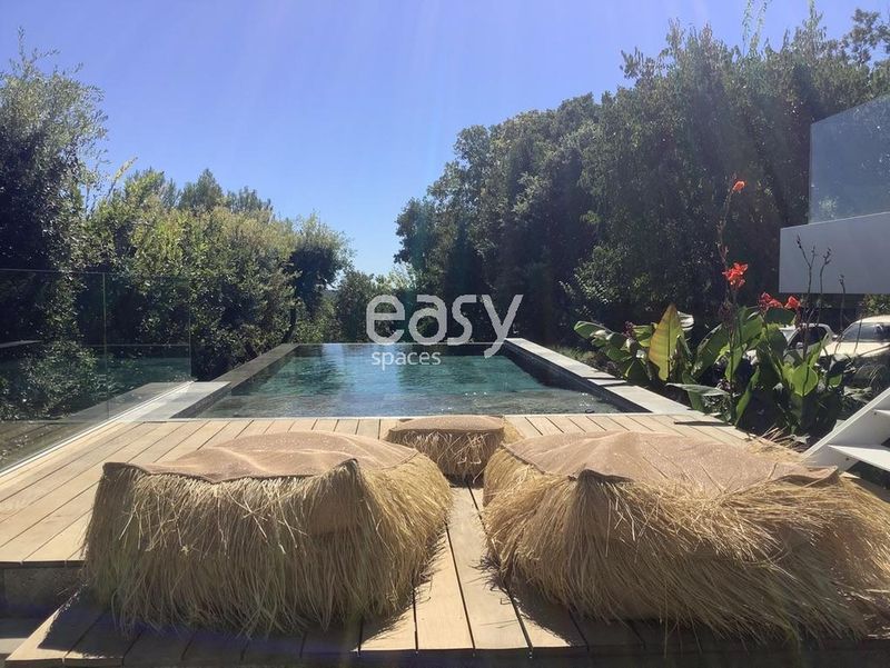 Contemporary house with a swimming pool designed for hosting events in FRANCE