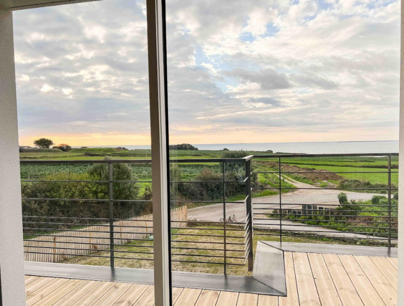 shooting location with sea view Bretagne