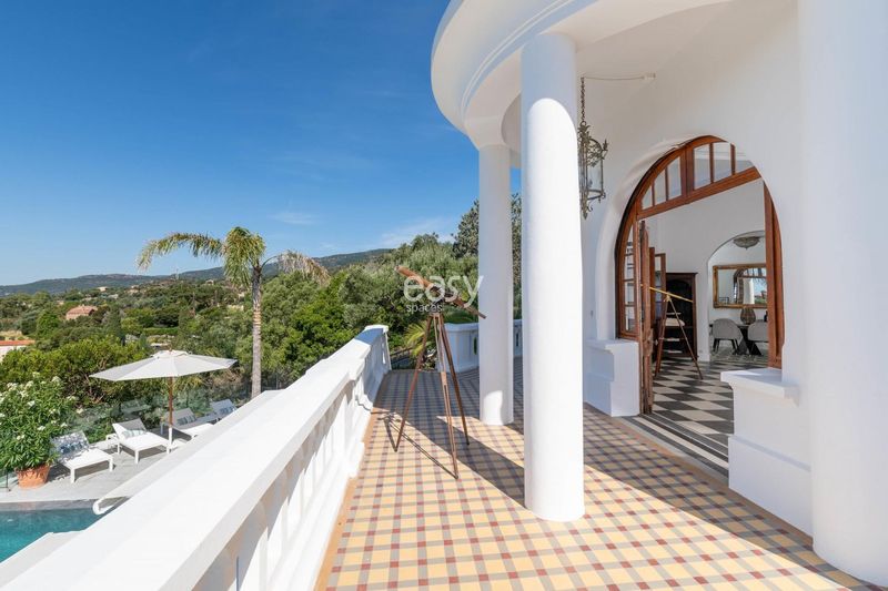Beautiful Belle Époque villa available for rent for filming purposes in Saint Tropez