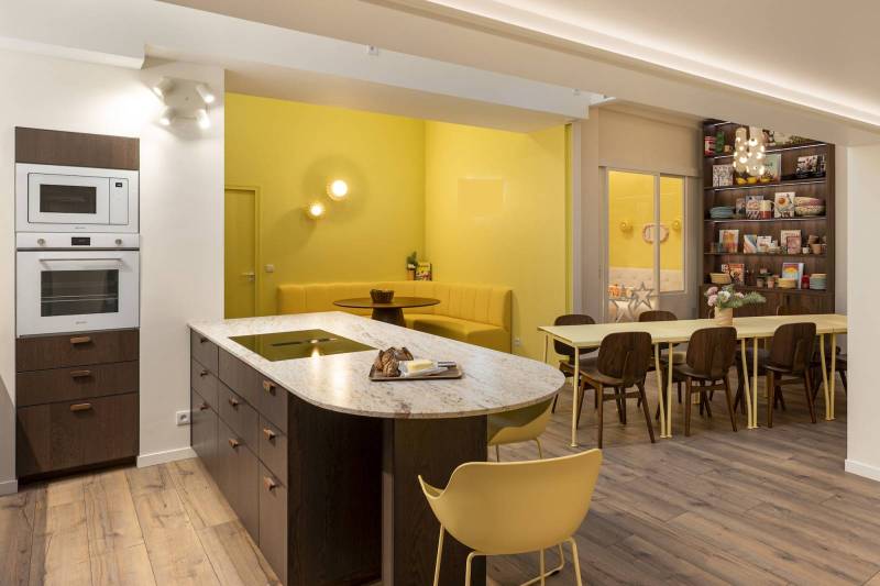 Parisian loft for food photography