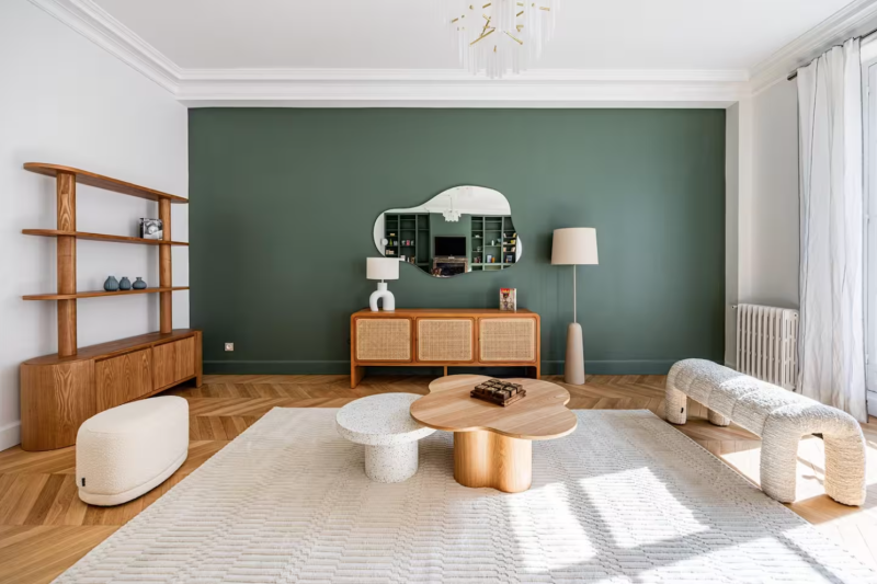 Rental of an authentic Haussmann-style apartment in Paris specifically for commercial filming purposes