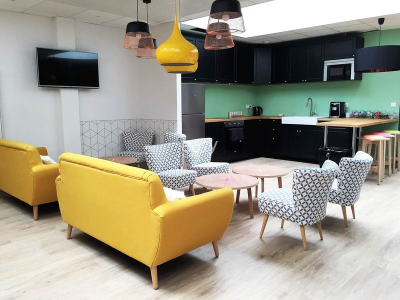 Elaborate and detailed decoration setup specifically designed for filming purposes in Rennes