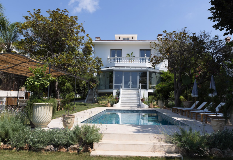 Belle Époque villa for Cannes photoshoot