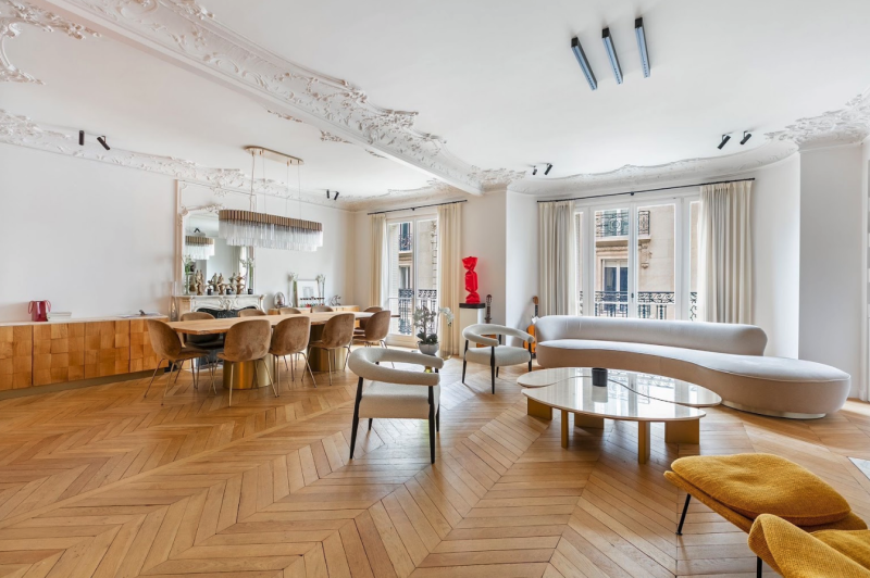 Rent a Haussmannian apartment for photo and film shoots in Paris