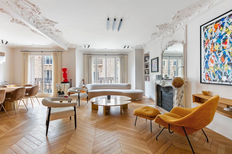 Rent a Haussmannian apartment for photo and film shoots in Paris