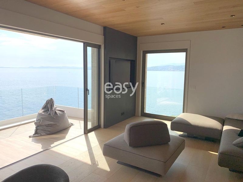 Sea view decoration specially designed for a photo shoot in Nice, FRANCE