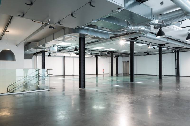 Industrial set rental for photoshoots