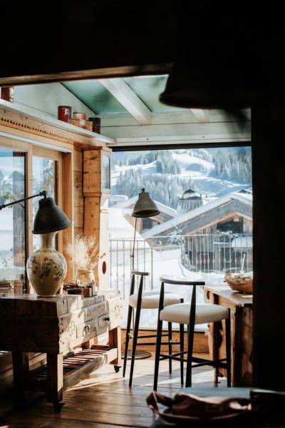 chalet rental for a photo shoot