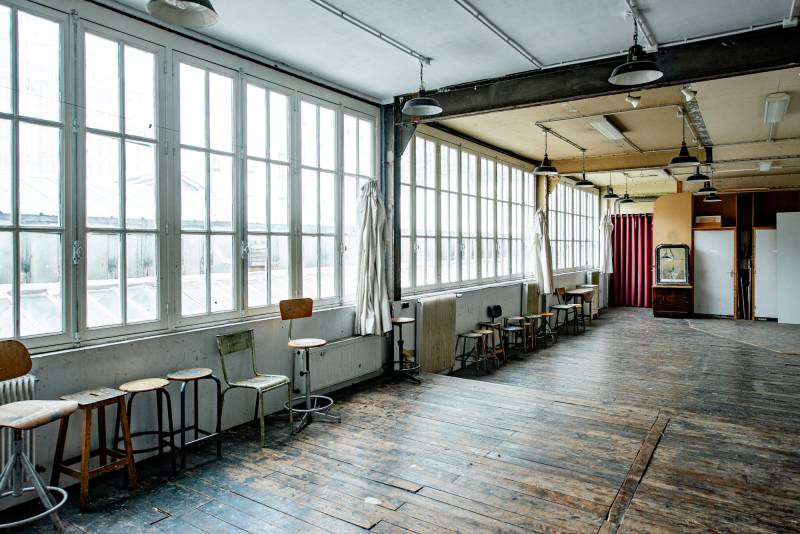 Industrial Event Venue Located at the Heart of Central Paris in FRANCE