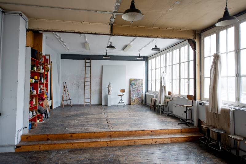 Artist's Workshop Space Available for Events Located in Paris, FRANCE