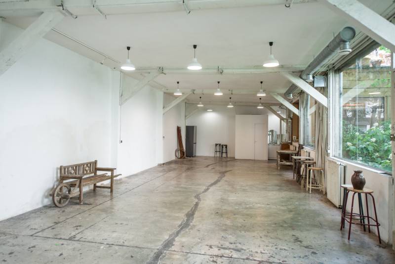 Raw venue space ideal for event hosting in Paris, FRANCE