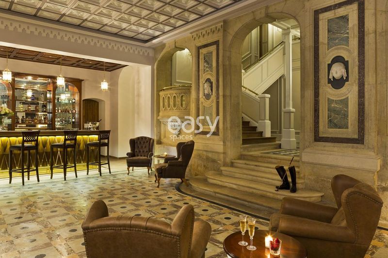 Decorative setting specifically designed for an elaborate photoshoot taking place in Paris