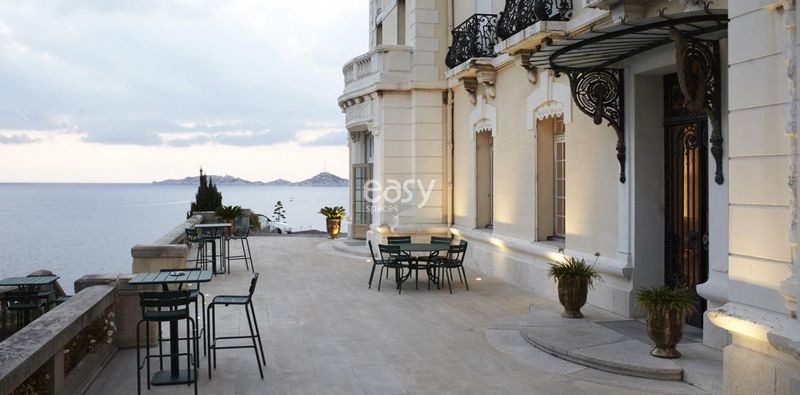 Event venue location with a beautiful sea view in Marseille