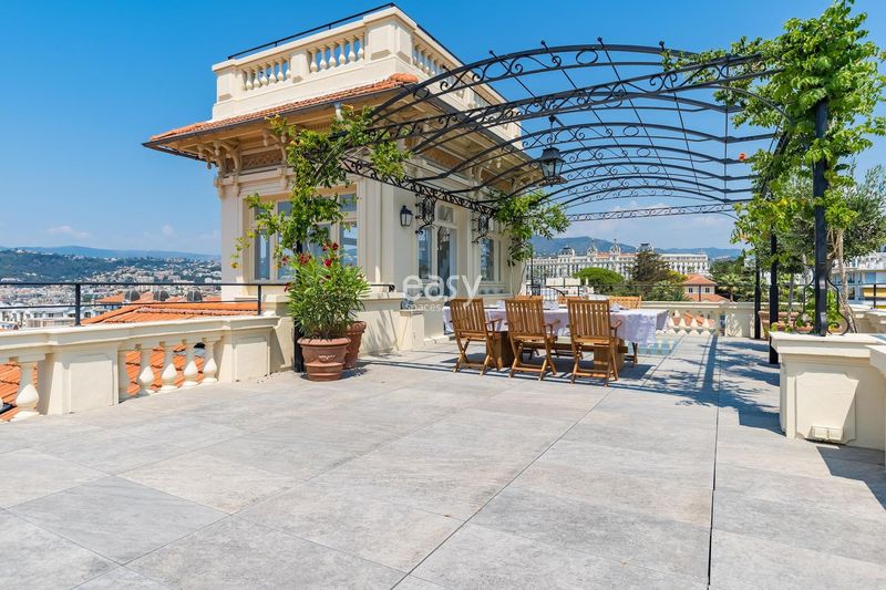Rooftop terrace available for rent in the city of Nice, FRANCE, ideal for hosting memorable events and special gatherings