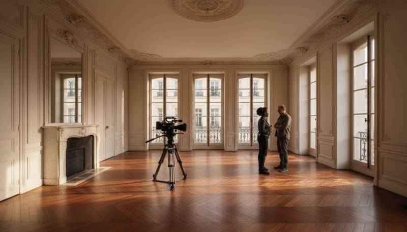 Filming Location Rental in Paris France