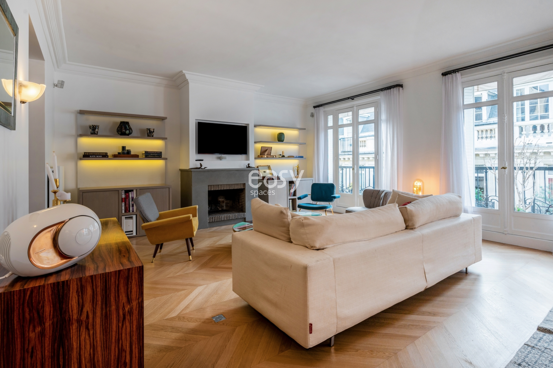 filming location in the central area of Paris, FRANCE known for its iconic landmarks and vibrant city life