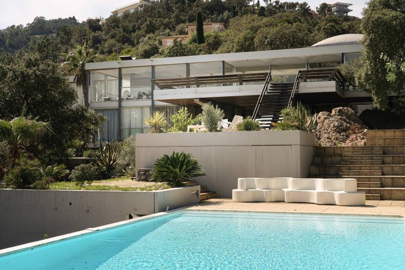 Unique Contemporary Villa Featuring Exceptional Architecture Available for Rent Ideal for a Photoshoot in Cannes, FRANCE