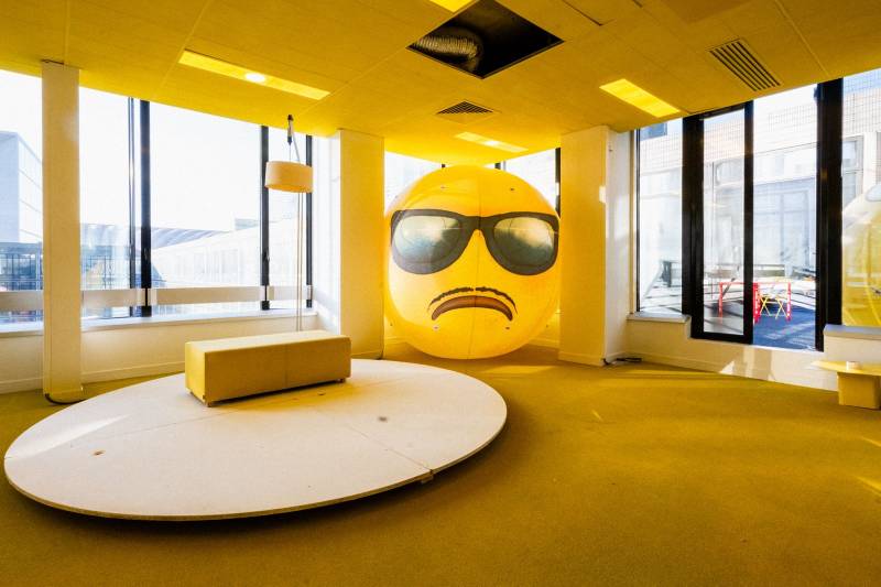 colorful event venue located in Paris, FRANCE