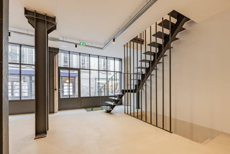 Industrial photoshoot location prominently situated in the heart of Paris, FRANCE