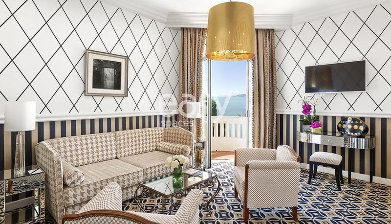 A professional location available for photo shoots, film shootings, and corporate events in Cannes