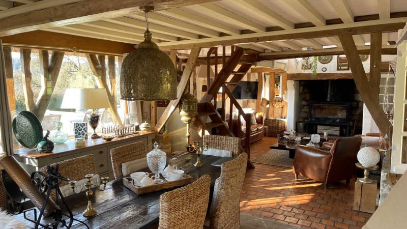 Event venue located in the beautiful and peaceful French countryside surrounded by nature