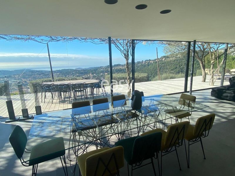 villa with a stunning sea view available for rental specifically for photo and video shooting in Toulon