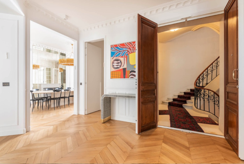 Haussmann-Style Apartment for rent for photo shoots, filming and events in Paris
