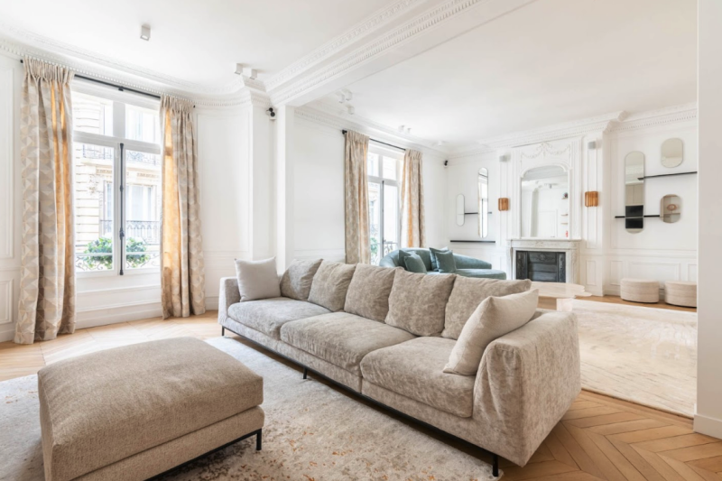 Haussmann-Style Apartment for rent for photo shoots, filming and events in Paris
