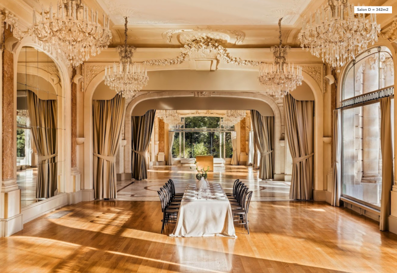 location for vehicle launches in the center of Paris