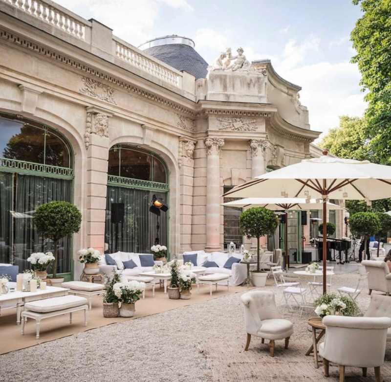 Event space with terrace in the center of Paris